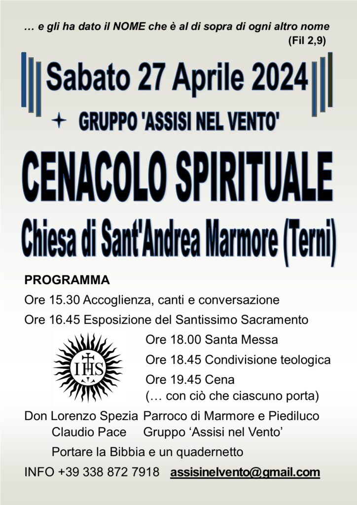 Cenacolo Spirituale a Marmore