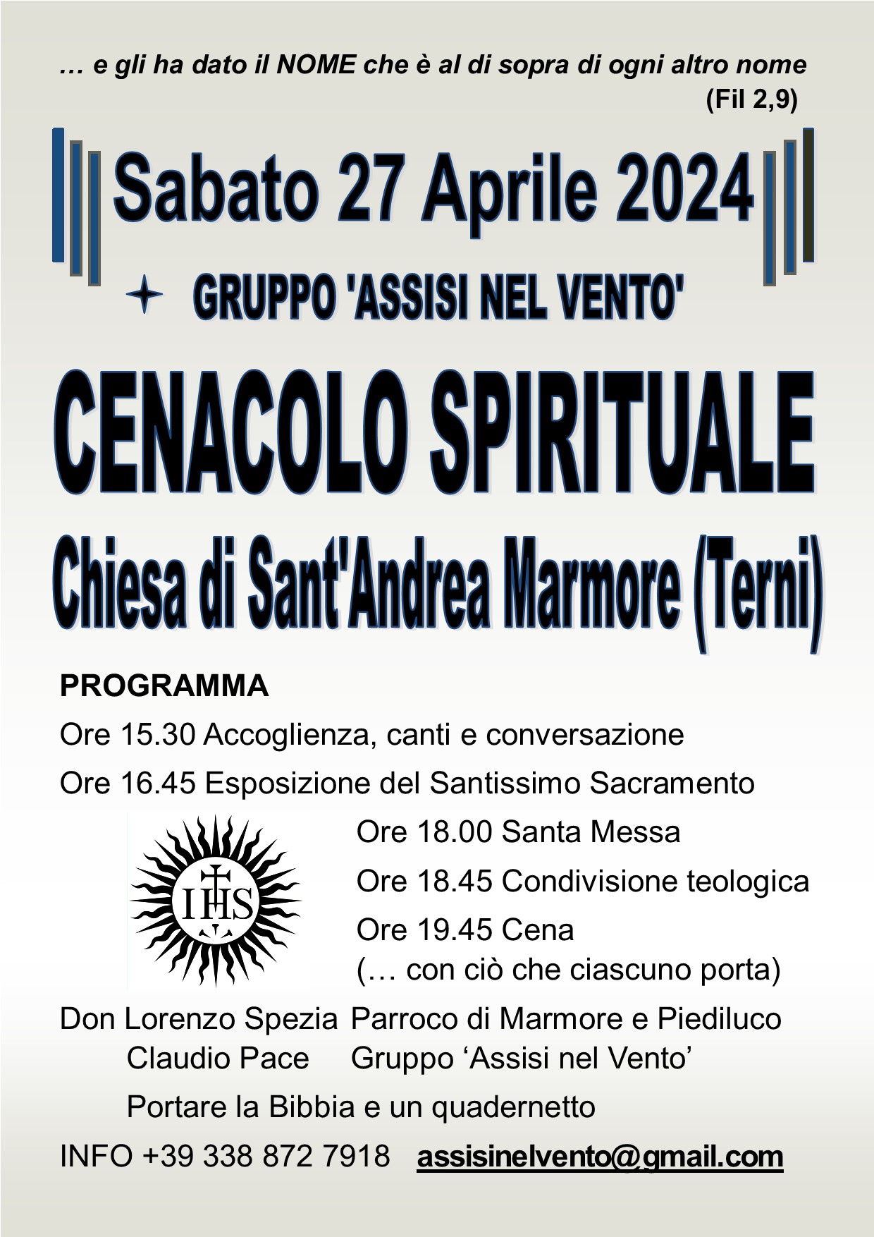 Cenacolo Spirituale a Marmore